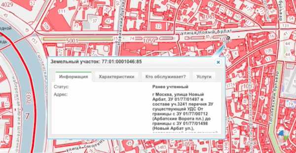 Единый кадастровый реестр земельных участков карта